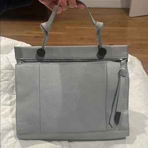 Foley + Corinna Light Gray Satchel